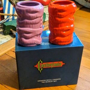 Loot crate Castlevania Dragon skull cannon tiki muglet set new